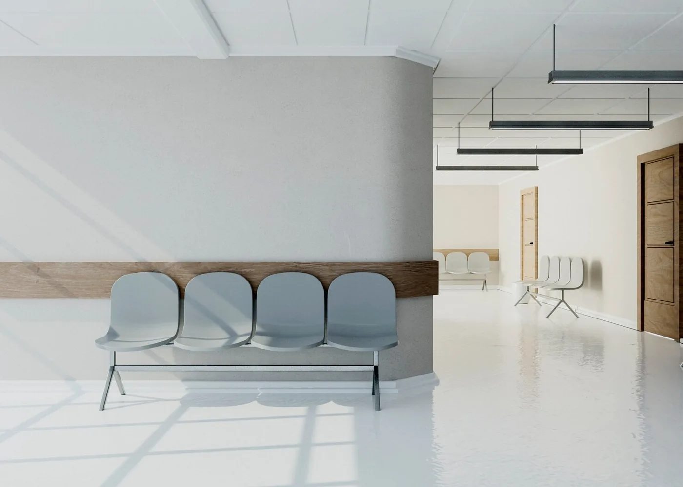 Sala d’attesa della clinica